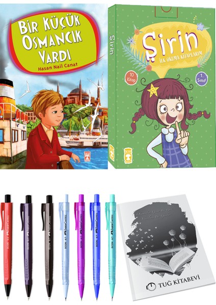 Şirin İlk Okuma Kitaplarım 10 Kitap ve Bir Küçük Osmancık Vardı 2li Set
