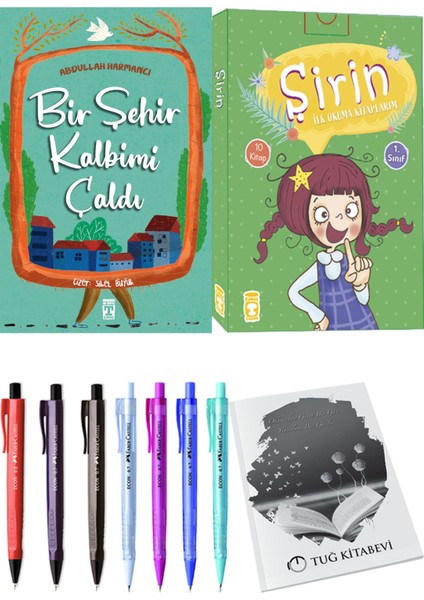 Şirin İlk Okuma Kitaplarım 10 Kitap ve Bir Şehir Kalbimi Çaldı 2li Set
