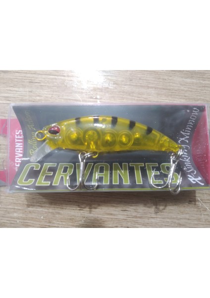 Ecotackle Cervantes 50S 5cm 4.5g Maket Balık - C79B - Sarı