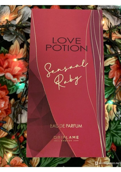 Büyüleyici ve Baştan Çıkarıcı Romantik Koku Love Potion Sensual Ruby Kadın Parfümü Edp fiyatları