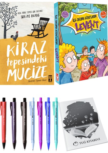 İlk Okuma Kitaplarım Levent 1 10 Kitap ve Kiraz Tepesindeki Mucize 2li Set