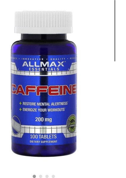 Caffein 200 Mg 100 Tablet