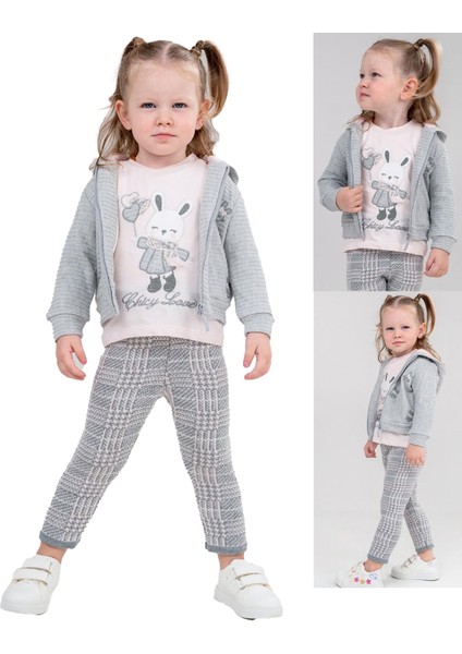 Top Kids Kız Çocuk Takım Mont Sweet Pantolon