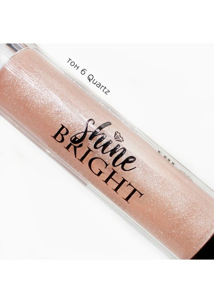 Shine Bright Lip Gloss No:6 Quartz