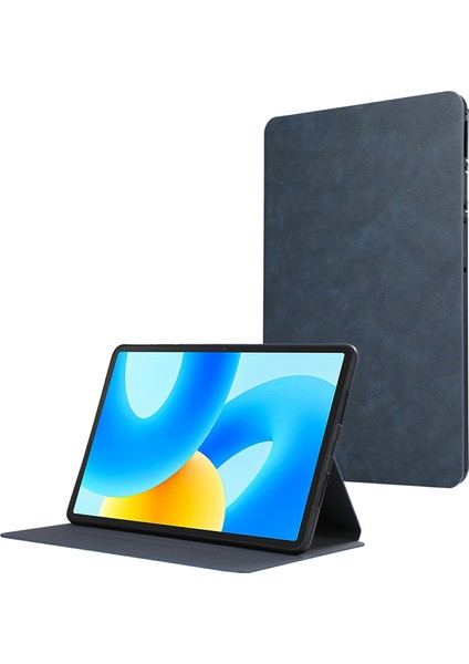Huawei Matepad 11.5 Kılıf Pu Deri Standlı Tablet Koruyucu Kapak-Mavi (Yurt Dışından)