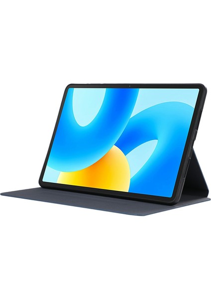 Huawei Matepad 11.5 Kılıf Pu Deri Standlı Tablet Koruyucu Kapak-Mavi (Yurt Dışından)