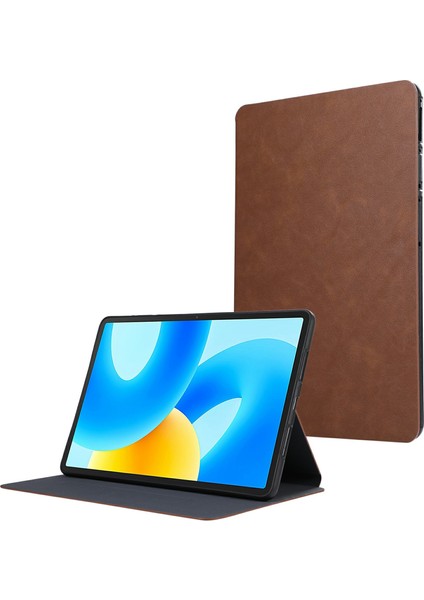 Huawei Matepad 11.5 Kılıf Pu Deri Standlı Tablet Koruyucu Kapak-Kahverengi (Yurt Dışından)