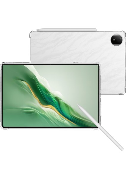 Honor Magicpad 2 12.3 Kılıf Dört Köşe Koruma Şeffaf Tablet Tpu Kapak Için (Yurt Dışından)