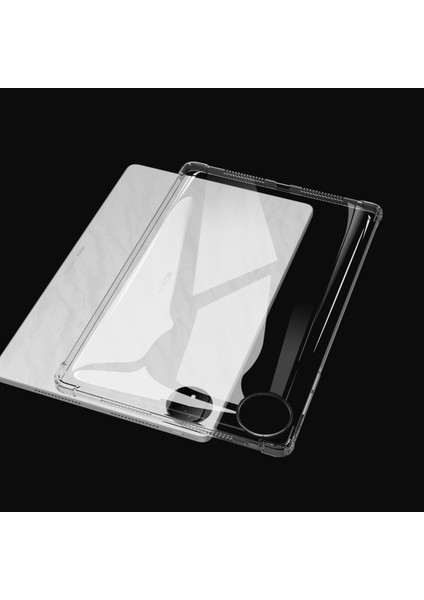 Honor Magicpad 2 12.3 Kılıf Dört Köşe Koruma Şeffaf Tablet Tpu Kapak Için (Yurt Dışından)