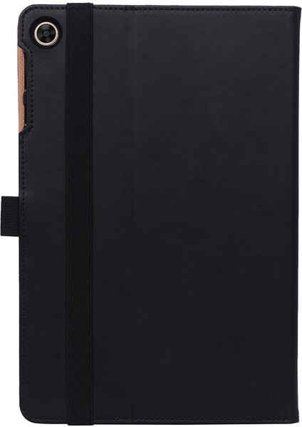 WY-2099 Huawei Matepad T10S-SIYAH Için Iş Stili Deri Tablet Kılıfı (Yurt Dışından)