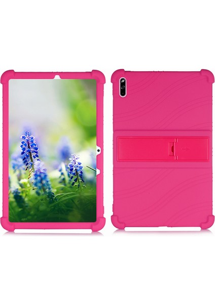 Huawei Matepad 10.4(2022)/BAH3-AN10 Anti-Damla Tablet Kapak Darbeye Dayanıklı Silikon Tablet Kılıfı Pc Kickstand-Gül (Yurt Dışından)