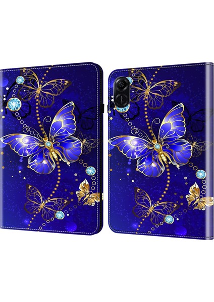 Honor Pad X9 Kılıf Pu Deri Folyo Standı Desen Baskı Tablet Kapak- (Yurt Dışından)