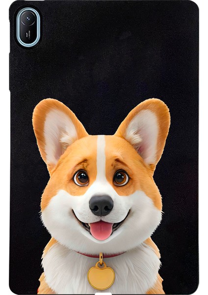 Huawei Matepad Se 11 Kılıf Desen Baskı Ince Tpu Tablet Koruyucu Kapak-Corgi Için (Yurt Dışından)