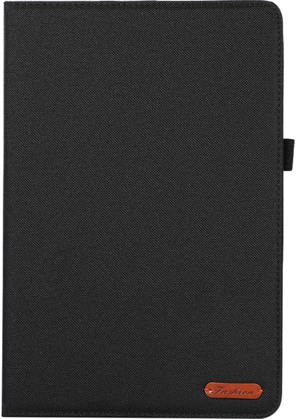Honor Pad Gt Pro Için Deri Kılıf Kart Tutucu Kumaş Doku Tablet Standı Kapak-Siyah (Yurt Dışından)