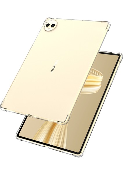 Huawei Matepad Pro 12.2(2024) Kılıf Dört Köşe Darbeye Dayanıklı Şeffaf Tablet Tpu Kapak (Yurt Dışından)