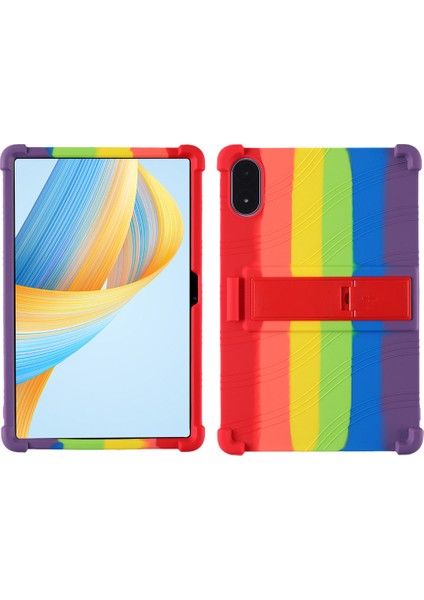 Honor Pad V8 Pro ROD-W09 Yumuşak Silikon Tablet Kılıfı Pc Kickstand Anti-Çizik Tablet Kapağı-Çok Renkli (Yurt Dışından)