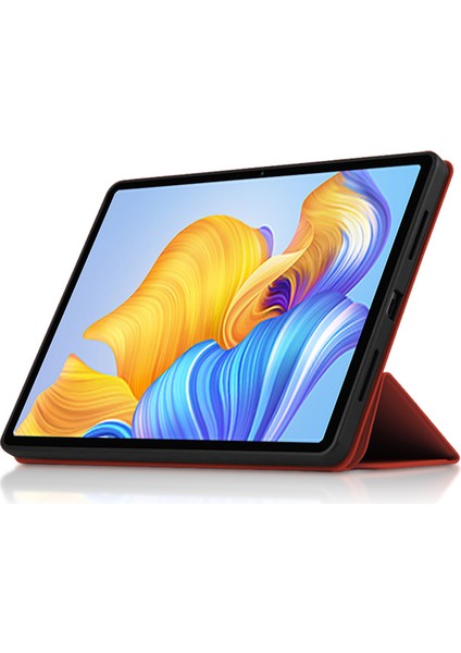 Honor Pad 8 Için Koruyucu Kapak Tpu + Pu Deri Anti-Düşme Kılıfı Darbeye Dayanıklı Cilt-Dokunmatik Tablet Kılıfı ile Üç Katlı Stand-Turuncu (Yurt Dışından) fırsatları