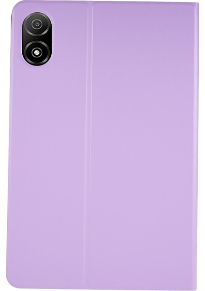 Honor Pad V8 Pro Katlanır Pu Deri Standı Kabuk Kapak Tam Vücut Koruma Tablet Kılıfı-Mor (Yurt Dışından)
