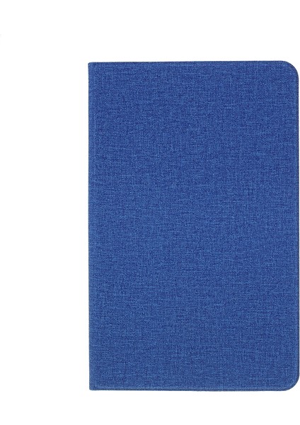 Kumaş Dokusu Pu Deri Stand Koruyucu Kapak Huawei Matepad 10.4(2020)/(2022)/HONOR V6-Blue (Yurt Dışından)