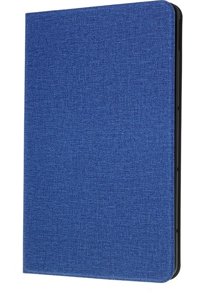 Kumaş Dokusu Pu Deri Stand Koruyucu Kapak Huawei Matepad 10.4(2020)/(2022)/HONOR V6-Blue (Yurt Dışından)