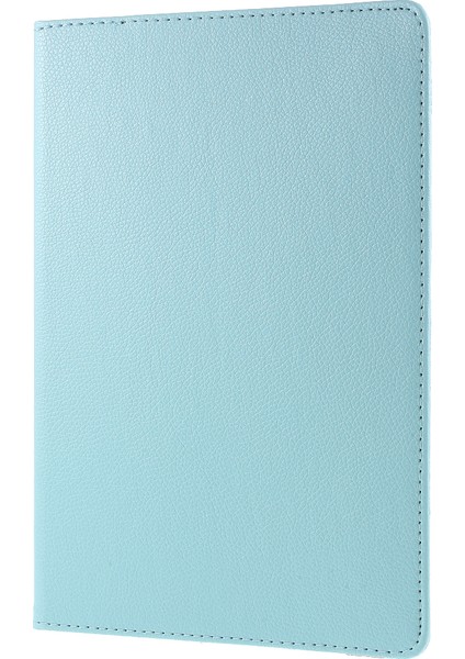Litchi Tahıl Döner Stand Deri Kılıf Huawei Enjoy Tablet 2 10.1/honor Pad 6 10.1-Inç-Bebek Mavisi (Yurt Dışından)