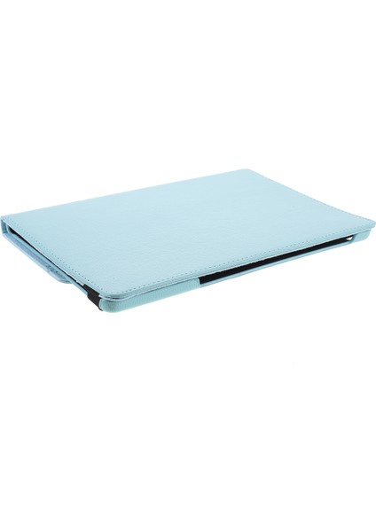 Litchi Tahıl Döner Stand Deri Kılıf Huawei Enjoy Tablet 2 10.1/honor Pad 6 10.1-Inç-Bebek Mavisi (Yurt Dışından)