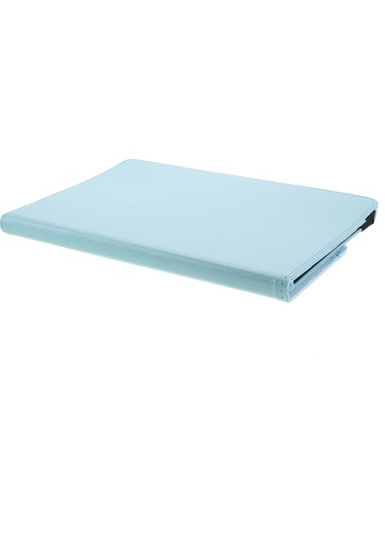 Litchi Tahıl Döner Stand Deri Kılıf Huawei Enjoy Tablet 2 10.1/honor Pad 6 10.1-Inç-Bebek Mavisi (Yurt Dışından)