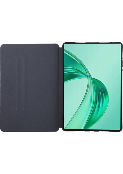 Honor Pad X8A Darbeye Dayanıklı Kılıf Pu Deri Tablet Kapağı Stand-Mavi Için (Yurt Dışından)
