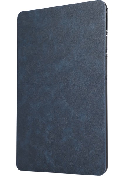 Honor Pad X8A Darbeye Dayanıklı Kılıf Pu Deri Tablet Kapağı Stand-Mavi Için (Yurt Dışından)