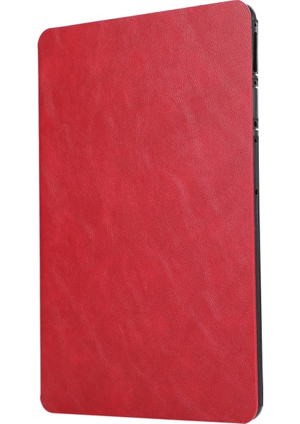 Honor Pad X8A Darbeye Dayanıklı Kılıf Pu Deri Tablet Kılıfı - Kırmızı Standlı (Yurt Dışından) fırsatları