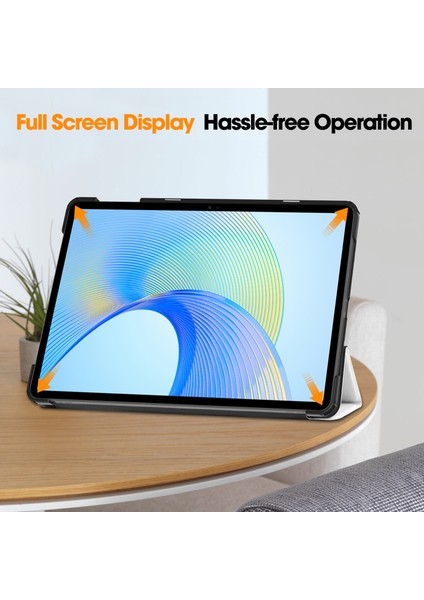 Honor Pad X8 Pro Üç Katlı Stand Akıllı Tablet Kılıfı Desen Baskı Pu Deri Kapak-Kedi (Yurt Dışından) indirimleri