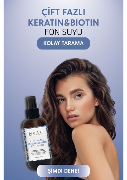 Keratin&biotin Güçlendirici, Besleyici ve Onarıcı Saç Bakım Spreyi 250 ml