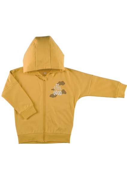 "hoodie" Kapüşonlu Sweatshirt-Golden