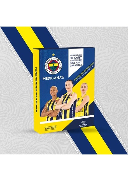 Fenerbahçe Voleybol Tam Set Sezon Kartları - Kutu