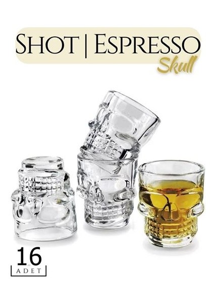 Yeni Ar 16 Adet Skill Shot ve Espresso Bardağı 711620 Kampanya