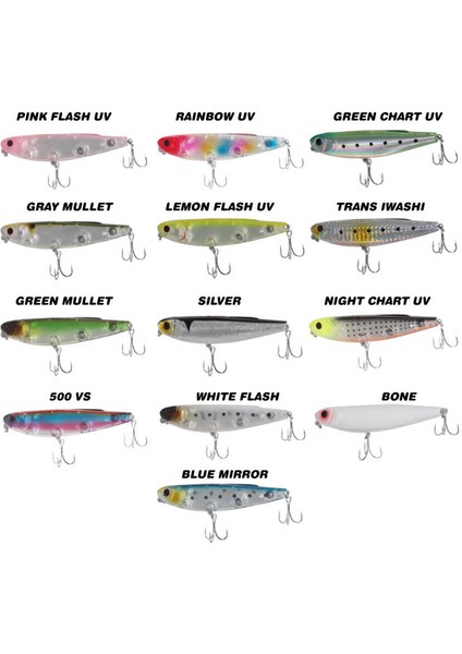 Ryujı Crazy Dog 9.5cm 15GR Raınbow Uv-Standart