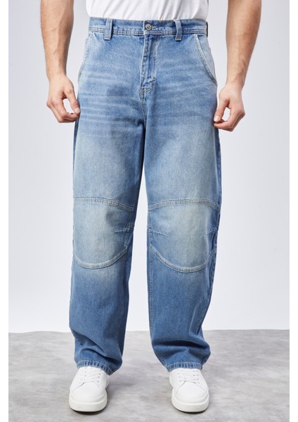 Cedy Denım Erkek Yüksek Bel Skater Baggy Jeanpantolon C362 modelleri