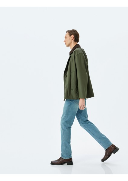 Slim Fit Kot Pantolon - Brad Jean