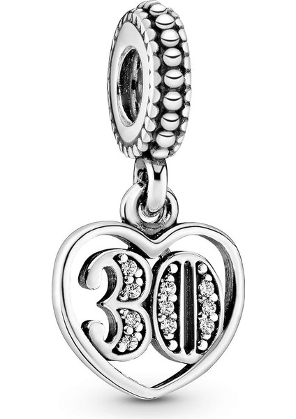30. Yıl Kutlama Sallantılı Charm 791287CZ