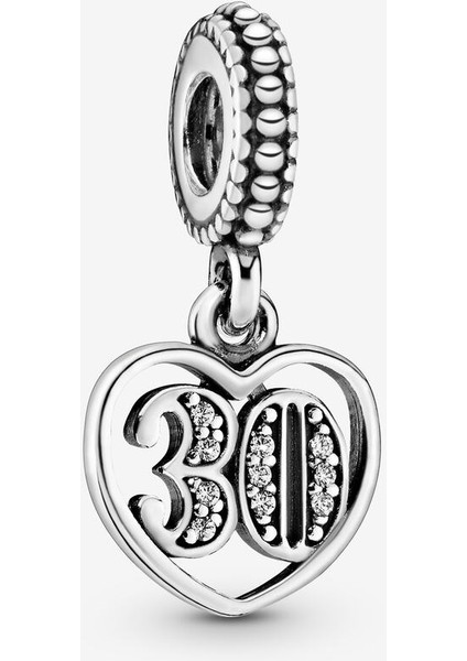 30. Yıl Kutlama Sallantılı Charm 791287CZ fiyatları
