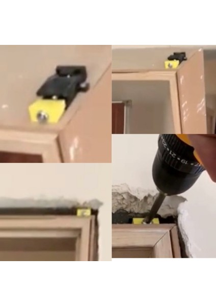 Kapı Montaj Aparatı - 5.5 Cm'ye Kadar Boşluk Doldurma ve Sabitleme Aparatı