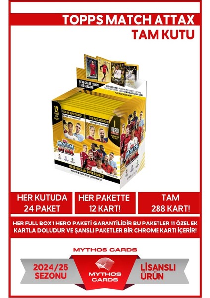 Topps Match Attax 24/25 - Tam Kutu