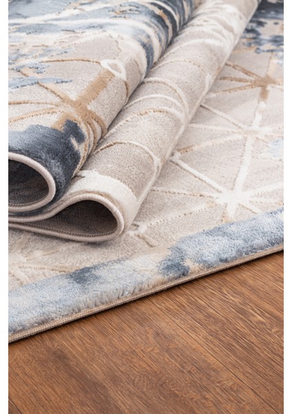 Lynosse Krem Yumuşak Konforlu Halı P0804