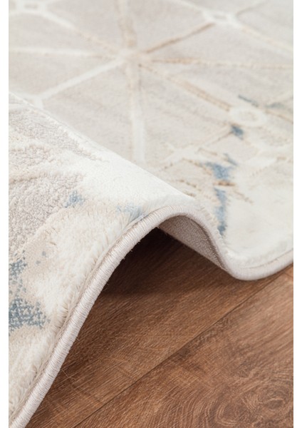 Lynosse Krem Yumuşak Konforlu Halı P0804
