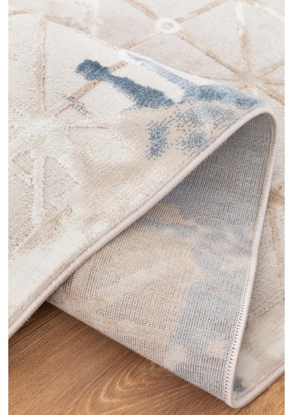 Lynosse Krem Yumuşak Konforlu Halı P0804