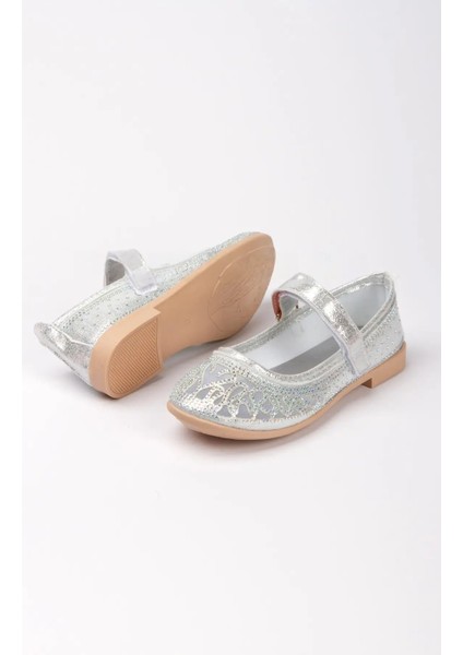 Kız Çocuk Siyah Lazer Taşlı Babet fiyatları