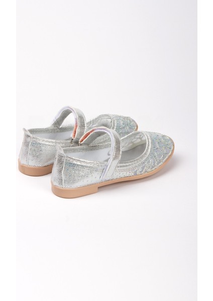 Kız Çocuk Siyah Lazer Taşlı Babet fırsatları