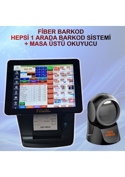 Hepsibir Arada Barkod Sistemi/android / Fiber Barkod