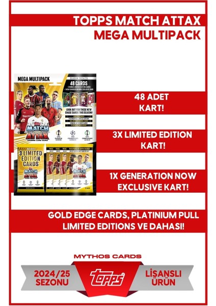 Topps Match Attax 24/25 - Mega Multipack