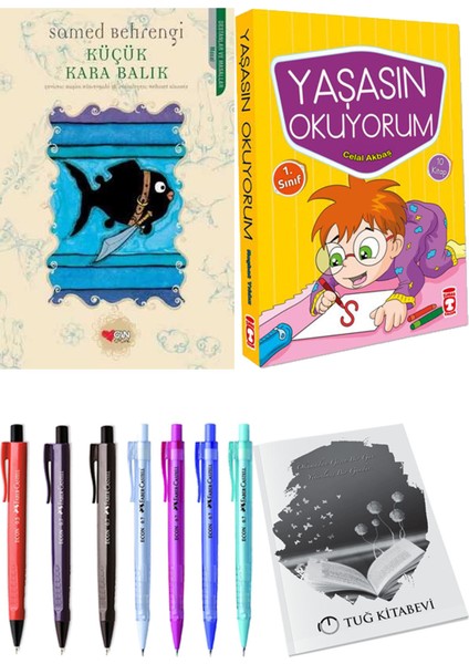 Yaşasın Okuyorum 10 Kitap ve Küçük Kara Balık 2li Set